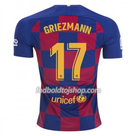 FC Barcelona Antoine Griezmann 17 Hjemmebanetrøje 2019-20 S/S